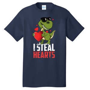 Valentines Day Heartbreaker Dinosaur Love Tall T-Shirt