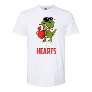 Valentines Day Heartbreaker Dinosaur Love Softstyle CVC T-Shirt