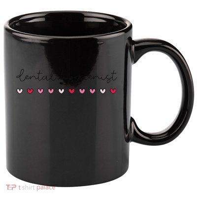 Valentines Dental Hygienist Dental Hygiene For Hygienist 11oz C Handle Ceramic Mug