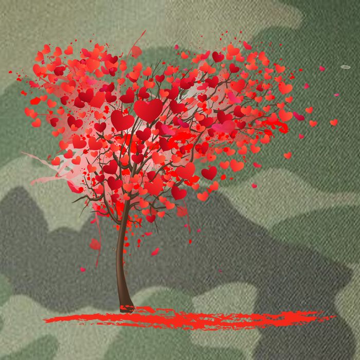 Valentines Day Heart Shaped Tree Legacy Tie Dye Trucker Hat