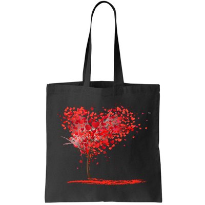 Valentines Day Heart Shaped Tree Bag