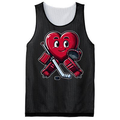 ValentineS Day Heart Ice Hockey Goalie Mesh Reversible Basketball Jersey Tank