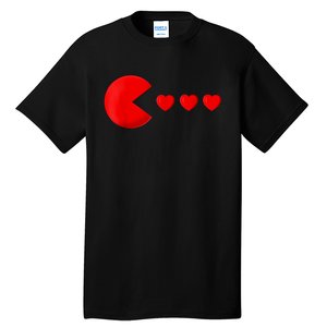 Valentines Day Hearts Funny Tall T-Shirt