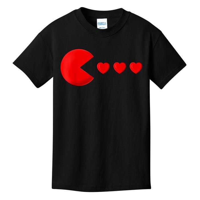 Valentines Day Hearts Funny Kids T-Shirt