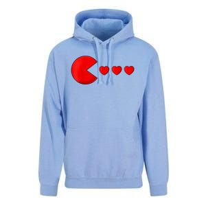 Valentines Day Hearts Funny Unisex Surf Hoodie