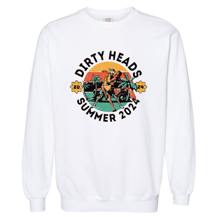 Vintage Dirty Heads Funny Garment-Dyed Sweatshirt