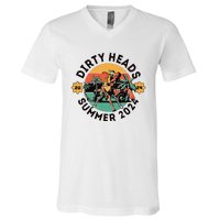 Vintage Dirty Heads Funny V-Neck T-Shirt