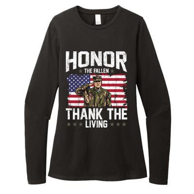 Veterans Day Honor The Fallen Military Veteran Cool Gift Womens CVC Long Sleeve Shirt