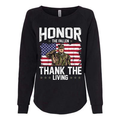 Veterans Day Honor The Fallen Military Veteran Cool Gift Womens California Wash Sweatshirt