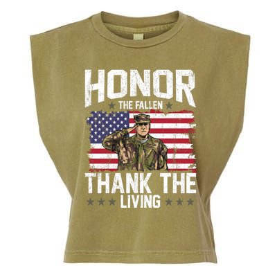 Veterans Day Honor The Fallen Military Veteran Cool Gift Garment-Dyed Women's Muscle Tee