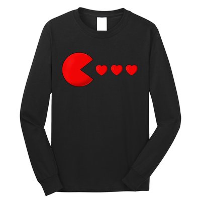 Valentines Day Hearts Funny Long Sleeve Shirt