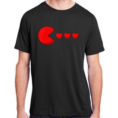 Valentines Day Hearts Funny Adult ChromaSoft Performance T-Shirt