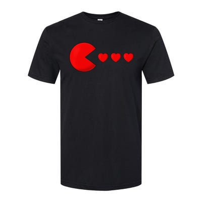 Valentines Day Hearts Funny Softstyle® CVC T-Shirt