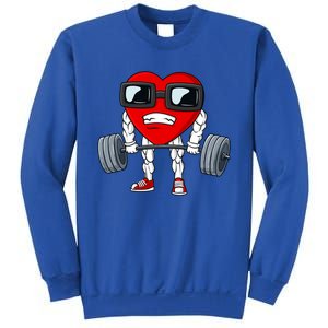 Valentines Day Heart Weightlifting Funny Deadlift Fitness Gift Sweatshirt