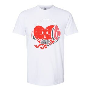 Valentines Day Heart Gamer Gaming Softstyle CVC T-Shirt