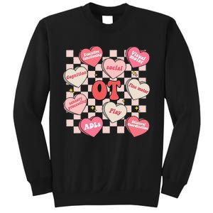 Valentines Day Heart Occupational Therapist OT Therapy Sweatshirt