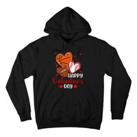 Valentines Day Happy Basketball Baseball Football Hoodie