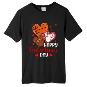 Valentines Day Happy Basketball Baseball Football Tall Fusion ChromaSoft Performance T-Shirt