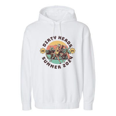 Vintage Dirty Heads Retro Garment-Dyed Fleece Hoodie