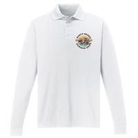 Vintage Dirty Heads Retro Performance Long Sleeve Polo