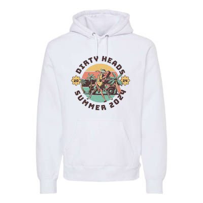 Vintage Dirty Heads Retro Premium Hoodie