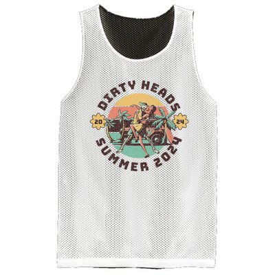 Vintage Dirty Heads Retro Mesh Reversible Basketball Jersey Tank