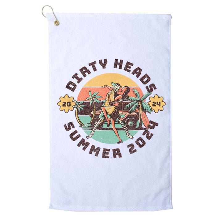 Vintage Dirty Heads In Retro Style Platinum Collection Golf Towel