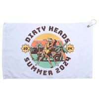 Vintage Dirty Heads In Retro Style Grommeted Golf Towel