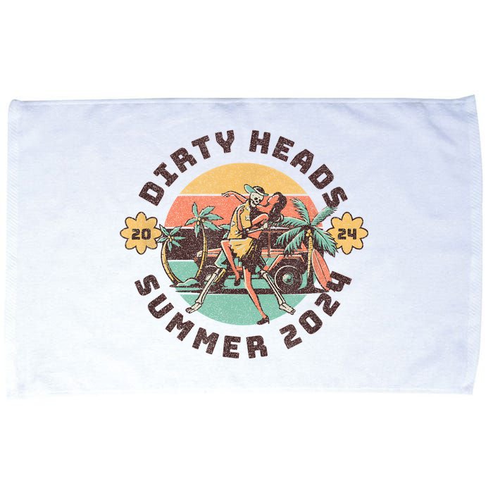 Vintage Dirty Heads In Retro Style Microfiber Hand Towel