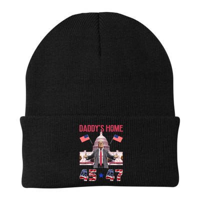 Vintage Daddys Home Trump 4547 Inauguration Day 2025 Beanie