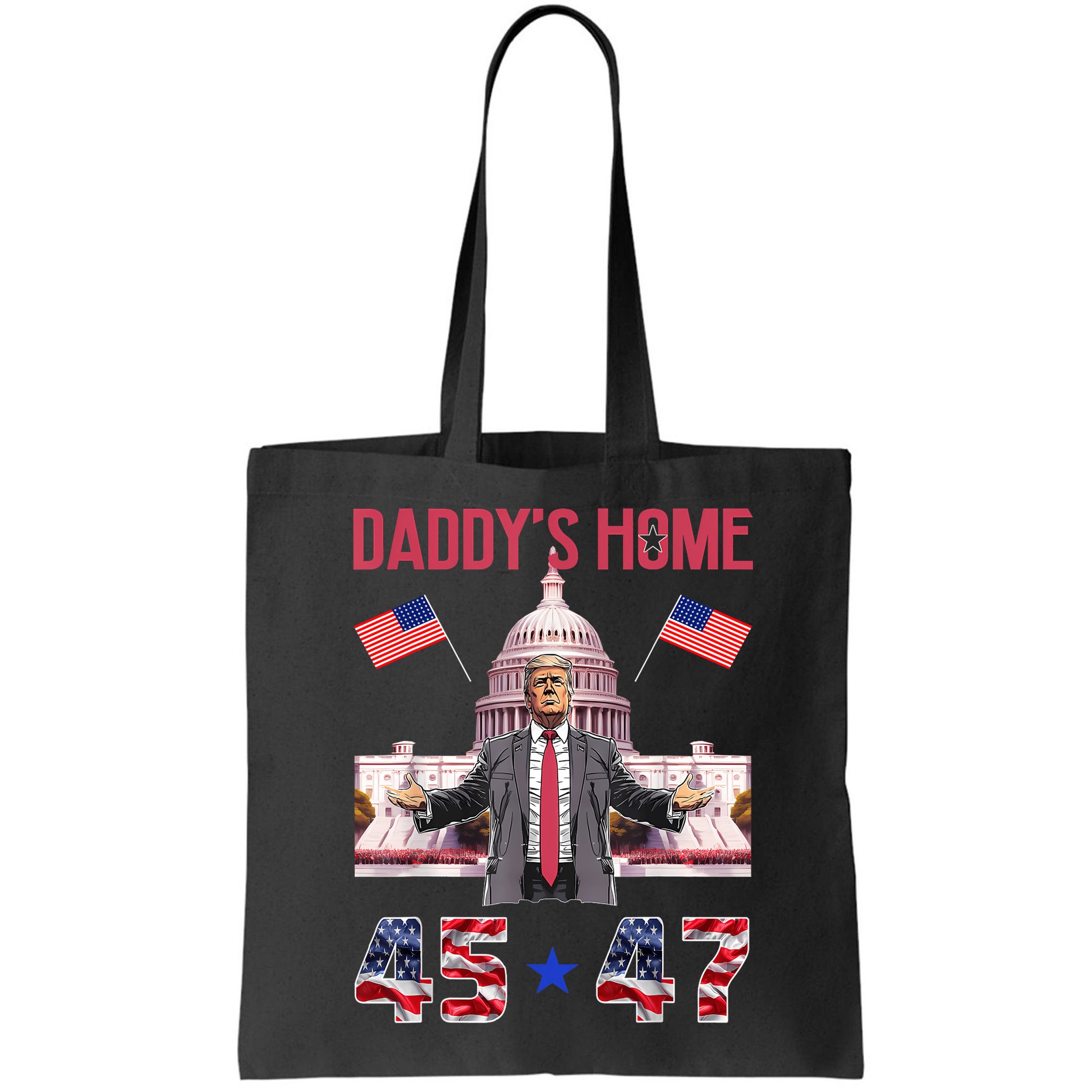 Vintage Daddys Home Trump 4547 Inauguration Day 2025 Bag