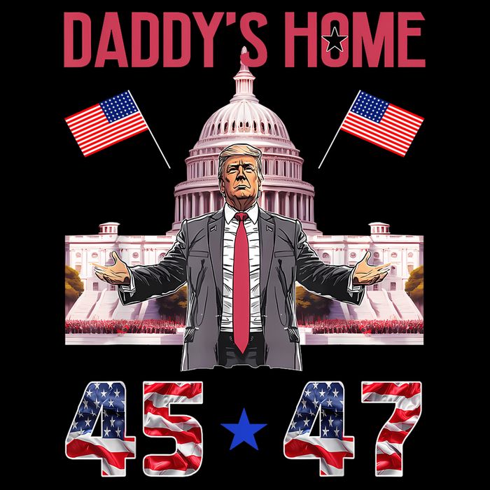 Vintage Daddys Home Trump 4547 Inauguration Day 2025 Bag