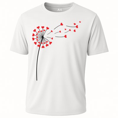 Valentines Day Heart Dandelion Cute Performance Shirt