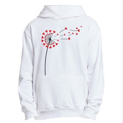 Valentines Day Heart Dandelion Cute Urban Pullover Hoodie