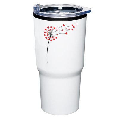 Valentines Day Heart Dandelion Cute Tumbler