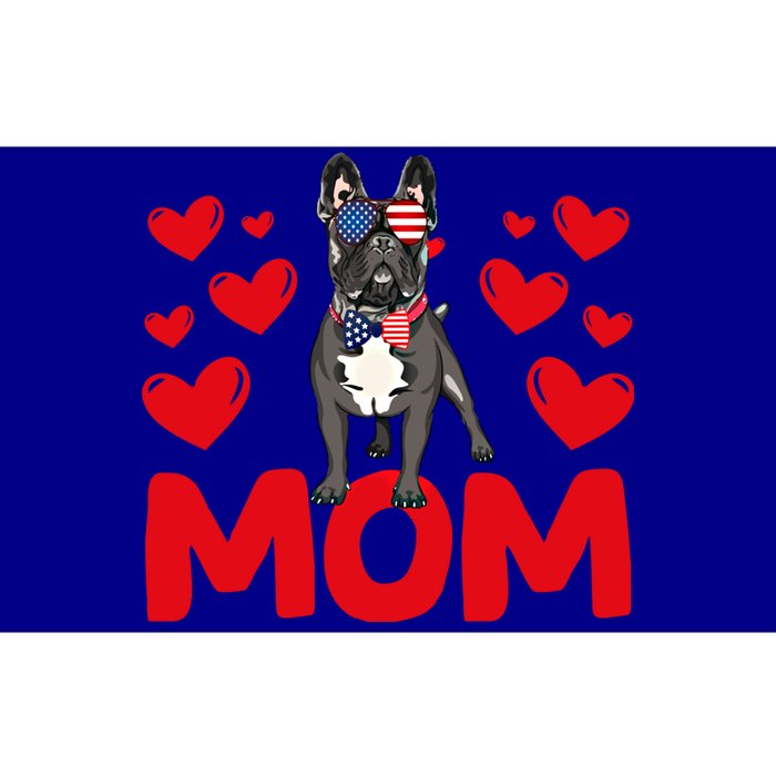 Valentine's Day Hearts Love French Bulldog Mom Animal Lovers Great Gift Bumper Sticker