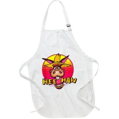 Vitage Donkey Hee Haw Farming Life Farm Animal Farmer Apron