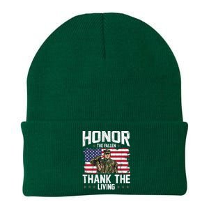 Veterans Day Honor The Fallen Military Veteran Gift Knit Cap Winter Beanie