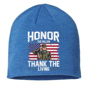 Veterans Day Honor The Fallen Military Veteran Gift Sustainable Beanie