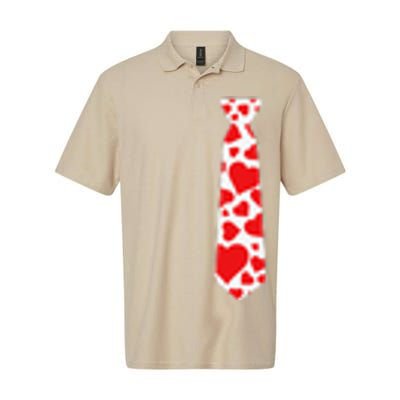 Valentine's Day Hearts Neck Tie For & Adults Softstyle Adult Sport Polo