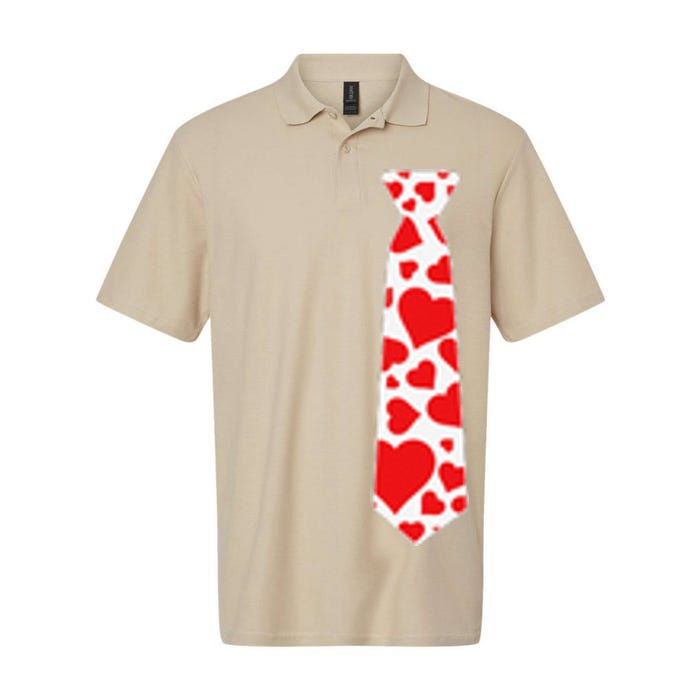 Valentine's Day Hearts Neck Tie For & Adults Softstyle Adult Sport Polo