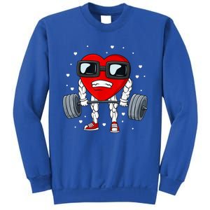 Valentines Day Heart Weightlifting Funny Deadlift Fitness Gift Sweatshirt