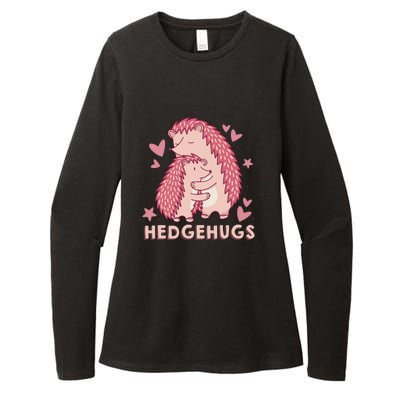 Valentines Day Hedgehog Cuddle Animal Lovers Hedgehugs Gift Womens CVC Long Sleeve Shirt