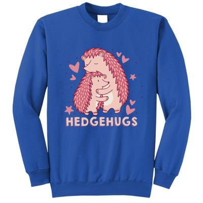 Valentines Day Hedgehog Cuddle Animal Lovers Hedgehugs Gift Sweatshirt