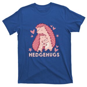 Valentines Day Hedgehog Cuddle Animal Lovers Hedgehugs Gift T-Shirt