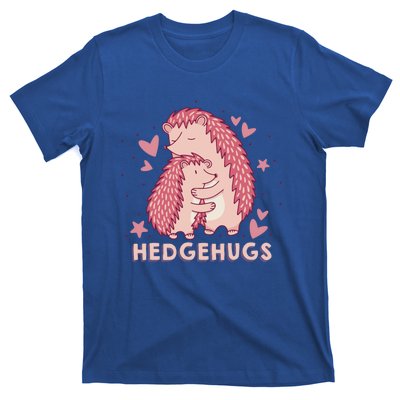 Valentines Day Hedgehog Cuddle Animal Lovers Hedgehugs Gift T-Shirt