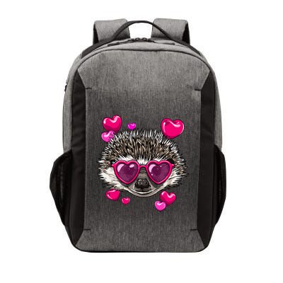 Valentines Day Hedgehog Funny Hedgehog Lover Gift Vector Backpack