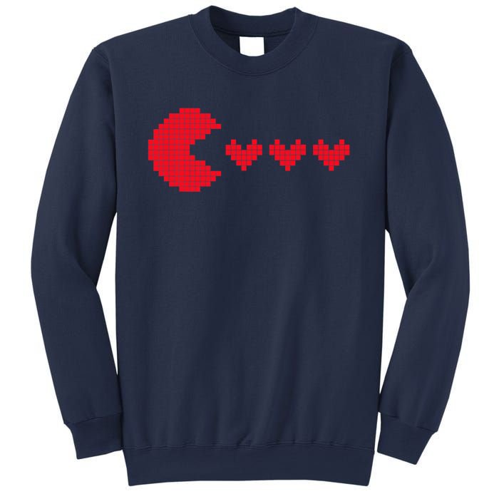 Valentines Day Hearts Funny Boy Girl Gifts Gaming Sweatshirt