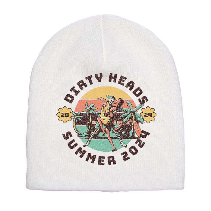 Vintage Dirty Heads Retro Short Acrylic Beanie