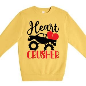 Valentine's Day, Heart Crusher Premium Crewneck Sweatshirt